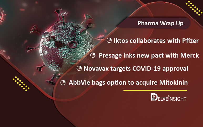 recent-pharma-happenings-for-Pfizer AbbVie Novavax Iktos Pfizer