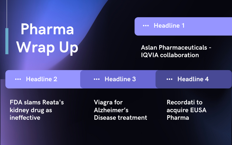 pharma-news-for-aslan-iqvia-reata-recordati-eusa