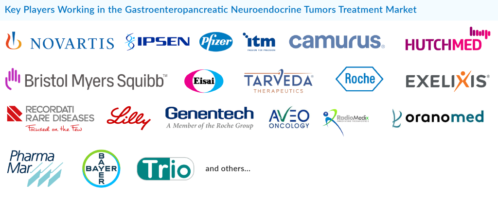 Key Players Working in the Gastroenteropancreatic Neuroendocrine Tumors Treatment Market