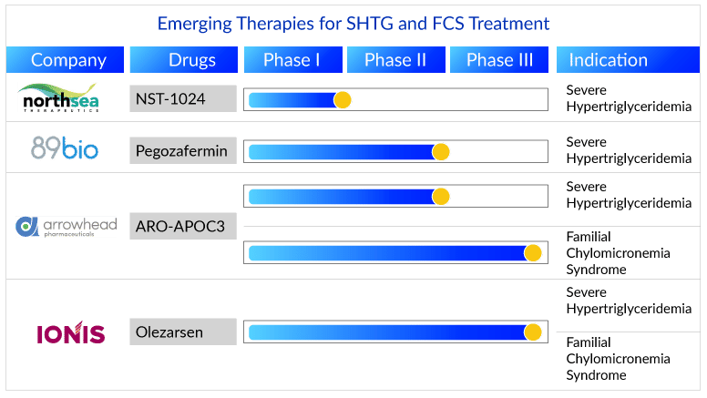 Emerging Therapies for SHTG and FCS Treatment