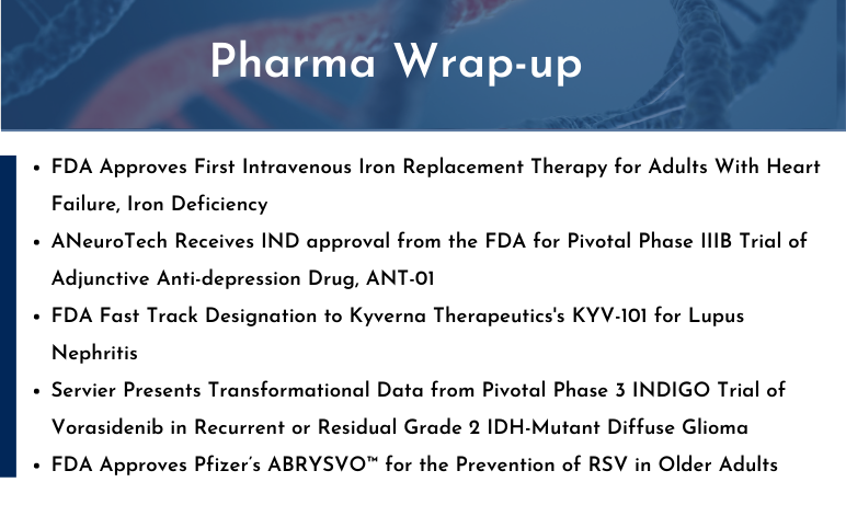 Pharma News for Pfizer, Daiichi Sankyo, Kyverna, Servier