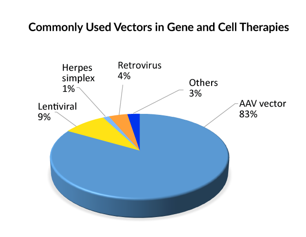Commonly Used Vectors in Gene and Cell Therapies