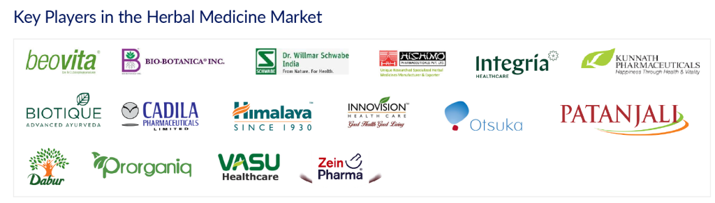 Key Companies in the Herbal Medicine Market