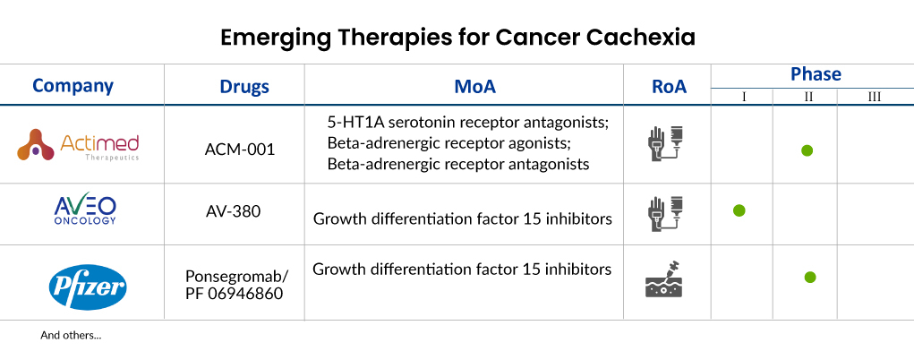 Emerging Therapies for Cancer Cachexia
