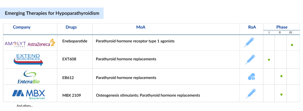 Emerging Therapies for Hypoparathyroidism