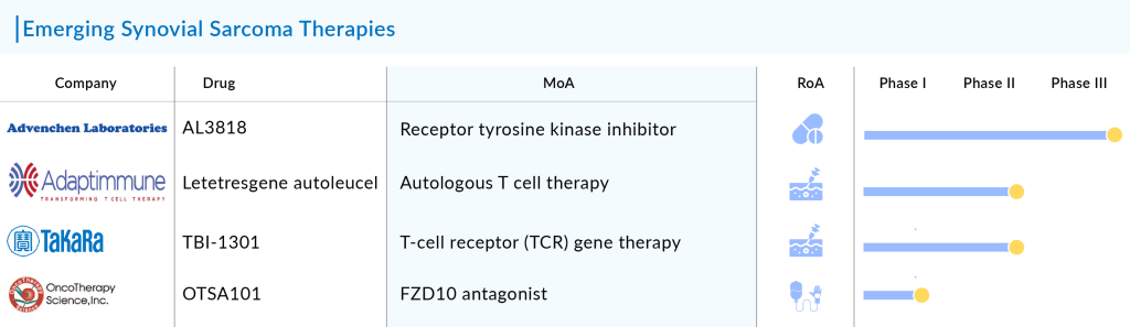 Emerging Synovial Sarcoma Therapies