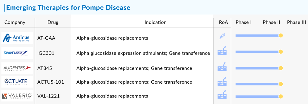 Emerging Therapies for Pompe Disease