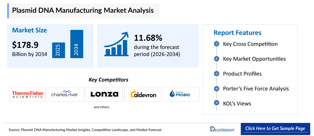 Plasmid DNA Manufacturing Market