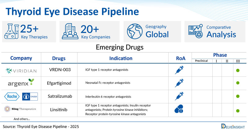 Thyroid Eye Disease Pipeline