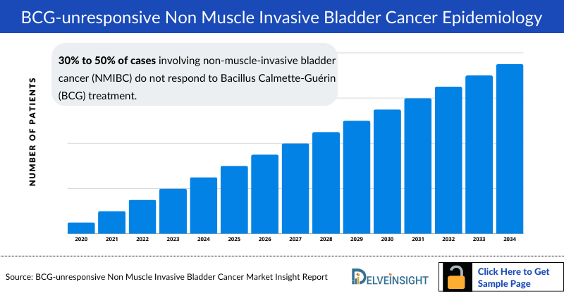 BCG-unresponsive Non Muscle Invasive Bladder Cancer Epidemiology