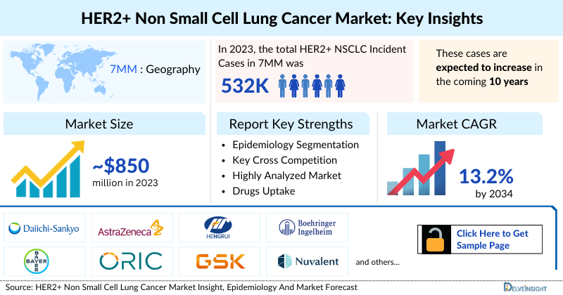 HER2+ Non Small Cell Lung Cancer Market: Key Insight