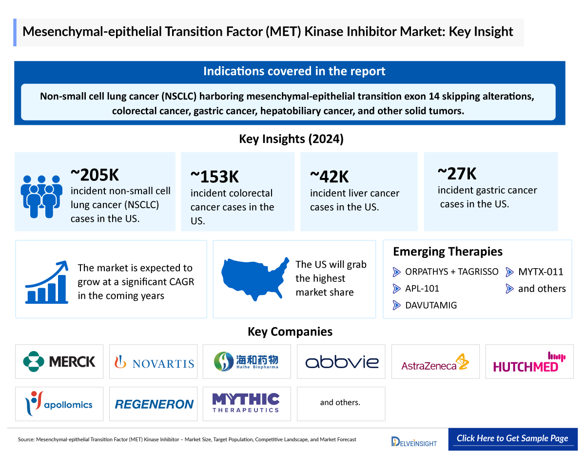 Mesenchymal-epithelial transition factor (MET) Kinase Inhibitor Market