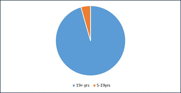 Obesity Prevalent Cases in the US