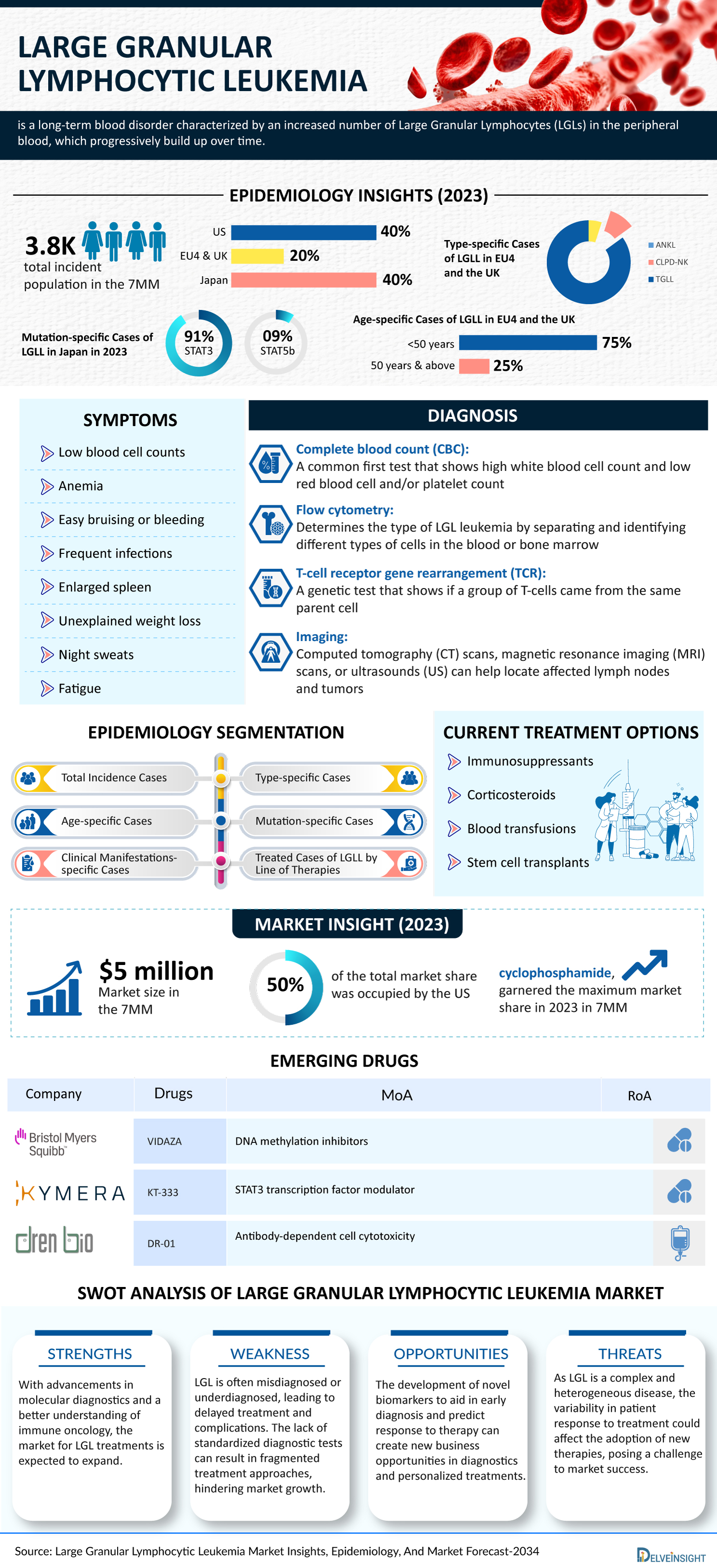 Large Granular Lymphocytic Leukemia Market