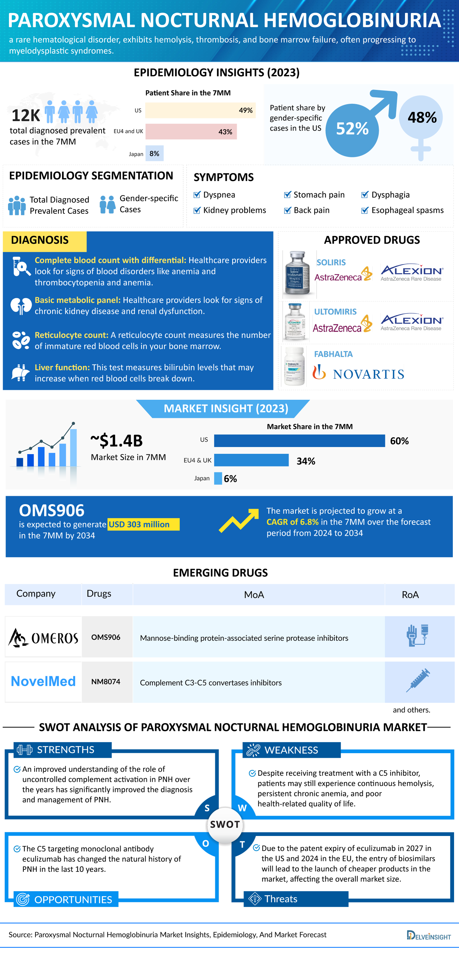 Paroxysmal Nocturnal Hemoglobinuria Market 
