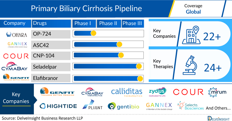 Primary-Biliary-Cirrhosis-Pipeline Insight and Analysis