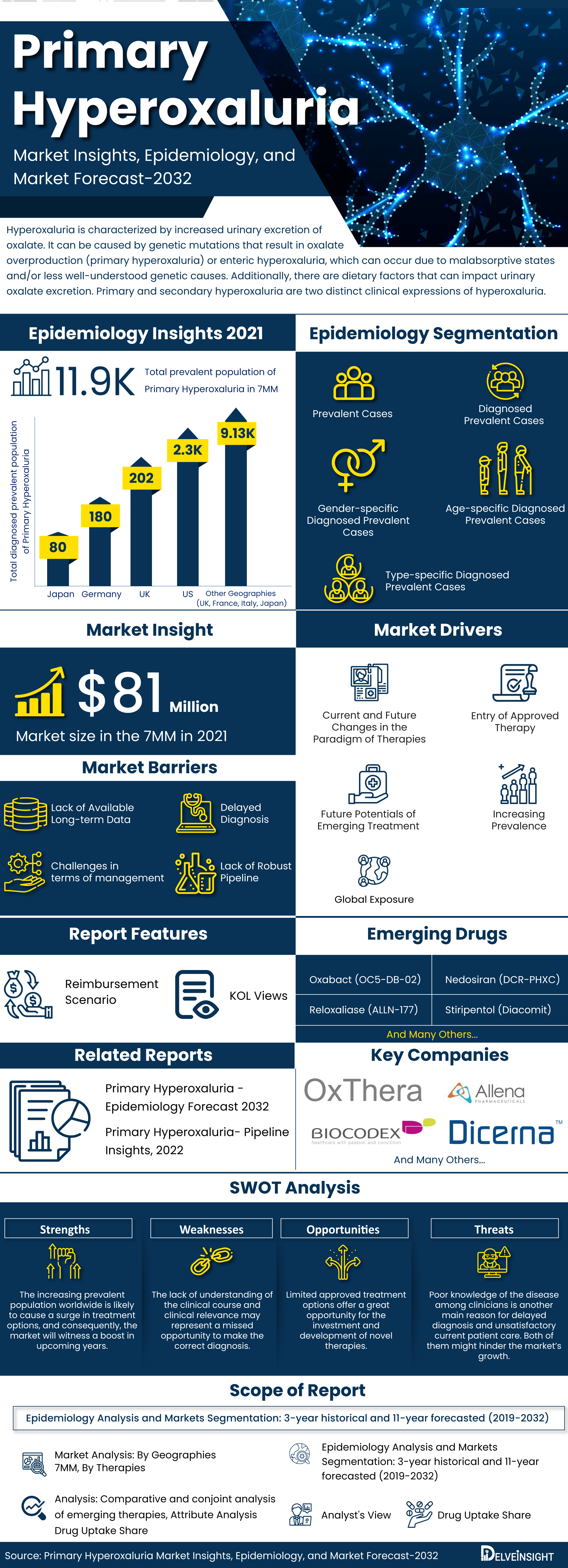 Primary Hyperoxaluria Market Infographics